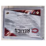 Lot of 2 Ryan Poehling Hockey Cards including Black Diamond Rookie Jumbos and Diamond Debut Relics Jersey 170/349.