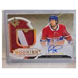 Lot of 2 Ryan Poehling Hockey Cards Featuring Exquisite Collection Rookies and Ultimate Rookies Auto Patch 200/399