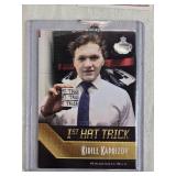 Lot of 5 Kirill Kaprizov Hockey Cards Featuring Fonbet All-Star Week 2020 and 1st Hat Trick Card.