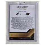 Lot of 5 Kirill Kaprizov Hockey Cards Featuring Fonbet All-Star Week 2020 and 1st Hat Trick Card.