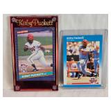 Lot of 2 Kirby Puckett Baseball Cards Leaf 
