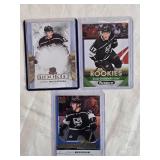 Lot of 3 Jonny Brodzinski Hockey Cards Including Parkhurst and Upper Deck Rookie Cards