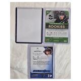 Lot of 3 Jonny Brodzinski Hockey Cards Including Parkhurst and Upper Deck Rookie Cards