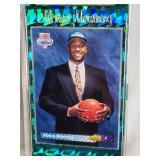 Lot of 2 Basketball Cards Featuring Stephon Marbury 96-97 Fleer All Rookie and Alonzo Mourning NBA Draft