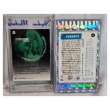 Lot of 2 Basketball Cards Featuring Stephon Marbury 96-97 Fleer All Rookie and Alonzo Mourning NBA Draft