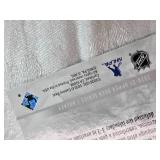 Lot of 5 Hockey Cards Featuring John Klingberg, Teuvo Teravainen, Victor Hedman, Brock Boeser, and John Moore. 2020-21 Upper Deck Series 1 Hockey Cards.