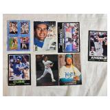 8" Plastic Case of Baseball Cards From Various Products Including 1995-1996 Upper Deck, 2002 Upper Deck, 1996 Donruss - Uncounted