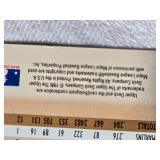 8" Plastic Case of Baseball Cards From Various Products Including 1995-1996 Upper Deck, 2002 Upper Deck, 1996 Donruss - Uncounted