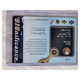 Lot of 2 Mark Parrish Hockey Cards Including SP Game Used Edition SIGNificance Auto Numbered 1/100 and SPx Xcitement Superstars 499/499