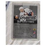 Lot of 2 Mark Parrish Hockey Cards Including SP Game Used Edition SIGNificance Auto Numbered 1/100 and SPx Xcitement Superstars 499/499