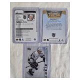 Lot of 3 Blake Lizotte Hockey Cards Including UD MVP Stanley Cup Edition Auto Numbered 1/9, Upper Deck Allure Top 50 and Stanley Cup Edition Auto