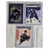 Lot of 3 Hockey Cards Featuring Keith Tkachuk, Jeremy Roenick, and Doug Gilmour Topp Finest