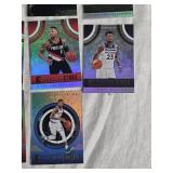 Lot of 23 Essential Basketball Cards Featuring Players Like Giannis Antetokounmpo, Kristaps Porzingis, and DeMar DeRozan