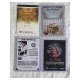 Lot of 8 Autographed Basketball Cards Featuring Elias Harris, Corliss Williamson, Luke Ridnour, Eric Montross, Predrag Savovic, Omer Yurtseven, and Theo Ratliff