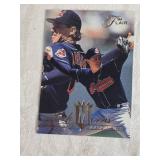 8" Plastic Case of Baseball Cards Featuring Various Brands and Year 