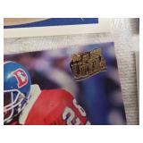 Box of Football Cards Various Brands and Years including sets like Fleer 