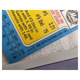 Box of Baseball Cards with Various Years and Brands including Donruss 