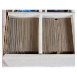 Large Box of Baseball Cards Appears to be all 1988 Tops - Uncounted Unsearched