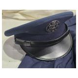 DSI/CP Wings Air Force Jacket (42L), Air Force Dress Pants (36R) and Size 7 Cap