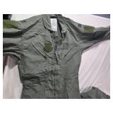 Lot of 3 Military Flight Suit 44L with Patches