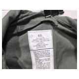 Lot of 3 Pairs of Air Force Coveralls Flyers CWU-27/P Type I, Class 1 Sage Green - Sizes 42L and 44R