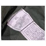 Lot of Military Flight Coveralls Including CWU-27/P and Fire-Resistant Types - Sizes 40L, 44R, 42 Regular - Green and 1 Tan