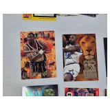 Lot of Basketball Cards Featuring Notable Players Including Hakeem Olajuwon, Shaquille O