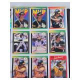 Huge Binder of Jose Canseco Baseball Cards Includes various sets and designs featuring Jose Canseco cards may include special features such as Rookie cards, All-Star editions, and holographic designs.