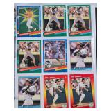 Huge Binder of Jose Canseco Baseball Cards Includes various sets and designs featuring Jose Canseco cards may include special features such as Rookie cards, All-Star editions, and holographic designs.
