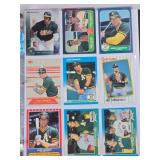 Huge Binder of Jose Canseco Baseball Cards Includes various sets and designs featuring Jose Canseco cards may include special features such as Rookie cards, All-Star editions, and holographic designs.