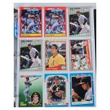 Huge Binder of Jose Canseco Baseball Cards Includes various sets and designs featuring Jose Canseco cards may include special features such as Rookie cards, All-Star editions, and holographic designs.