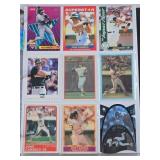 Huge Binder of Jose Canseco Baseball Cards Includes various sets and designs featuring Jose Canseco cards may include special features such as Rookie cards, All-Star editions, and holographic designs.