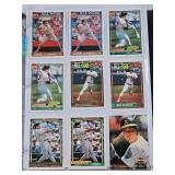 Huge Binder of Jose Canseco Baseball Cards Includes various sets and designs featuring Jose Canseco cards may include special features such as Rookie cards, All-Star editions, and holographic designs.