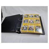 Large Binder of 1991 Fleer Baseball Cards Featuring Players Like Jose Canseco, Dave Henderson, and Orel Hershiser