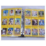Large Binder of 1991 Fleer Baseball Cards Featuring Players Like Jose Canseco, Dave Henderson, and Orel Hershiser