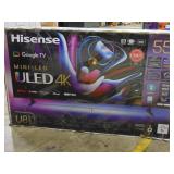 55 Inch Hisense Class U8 Series Mini-LED Uled 4K UHD Google Smart TV