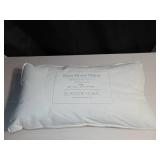 Firm 700 fill Power Luxury White Duck Down RDS Certified Machine Washable White Bed Pillow | BOKSER HOME