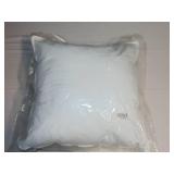 20" x 20" Square Down Alternative White Pillow Insert | BOKSER HOME