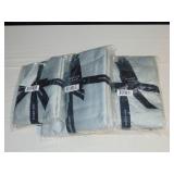 California King Pebble Grey 500 Thread Count 100% Long Staple Cotton Sateen Bed Sheets