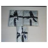 California King Pebble Grey 500 Thread Count 100% Long Staple Cotton Sateen Bed Sheets