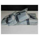 California King Pebble Grey 500 Thread Count 100% Long Staple Cotton Sateen Bed Sheets