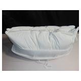 2 Pack Firm White Duck Feather & Down Bed Pillow King Size | BOKSER HOME