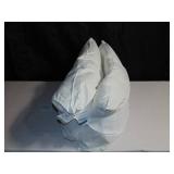 2 Pack Firm White Duck Feather & Down Bed Pillow King Size | BOKSER HOME