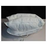 2 Pack Medium White Duck Feather & Down Bed Pillow UPC 810098938570
