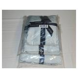 California King Pebble Grey 500 Thread Count 100% Long Staple Cotton Sateen Bed Sheets