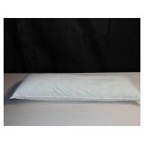 Lumbar Down Alternative White Bed Pillow - 16" x 44" | BOKSER HOME