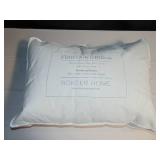 Firm 700 fill Power Luxury White Duck Down RDS Certified Machine Washable Standard/Queen White Bed Pillow | BOKSER HOME