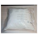 20" x 20" Square Down Alternative White Pillow Insert | BOKSER HOME