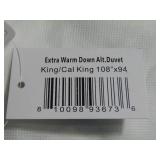 Extra Warm Premium Down Alternative Duvet Comforter Insert King/Cal King | BOKSER HOME