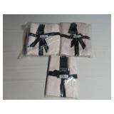 Twin Xl Full Blush Set 500 Thread Count 100% Long Staple Cotton Sateen Bed Sheets